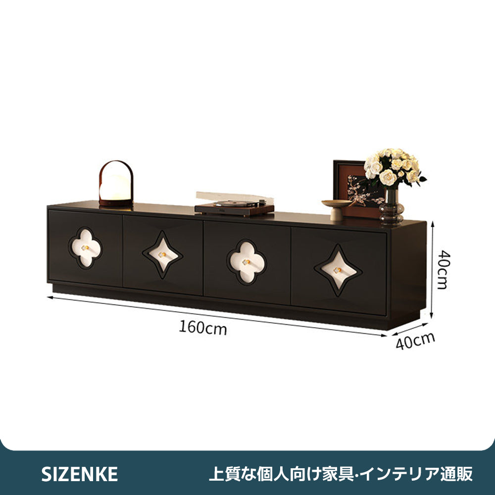 【テレビ台】フレンチヴィンテージ調 多段引き出し収納 選べる4サイズx2カラー DSG-S012