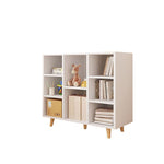 【ラック・本棚】北欧風のおしゃれなデザイン 選べる豊富サイズと4カラー