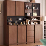 【キャビネット・サイドボード】大容量キッチン収納 40cm広々天板・有孔ボード付 選べる3サイズ2カラー