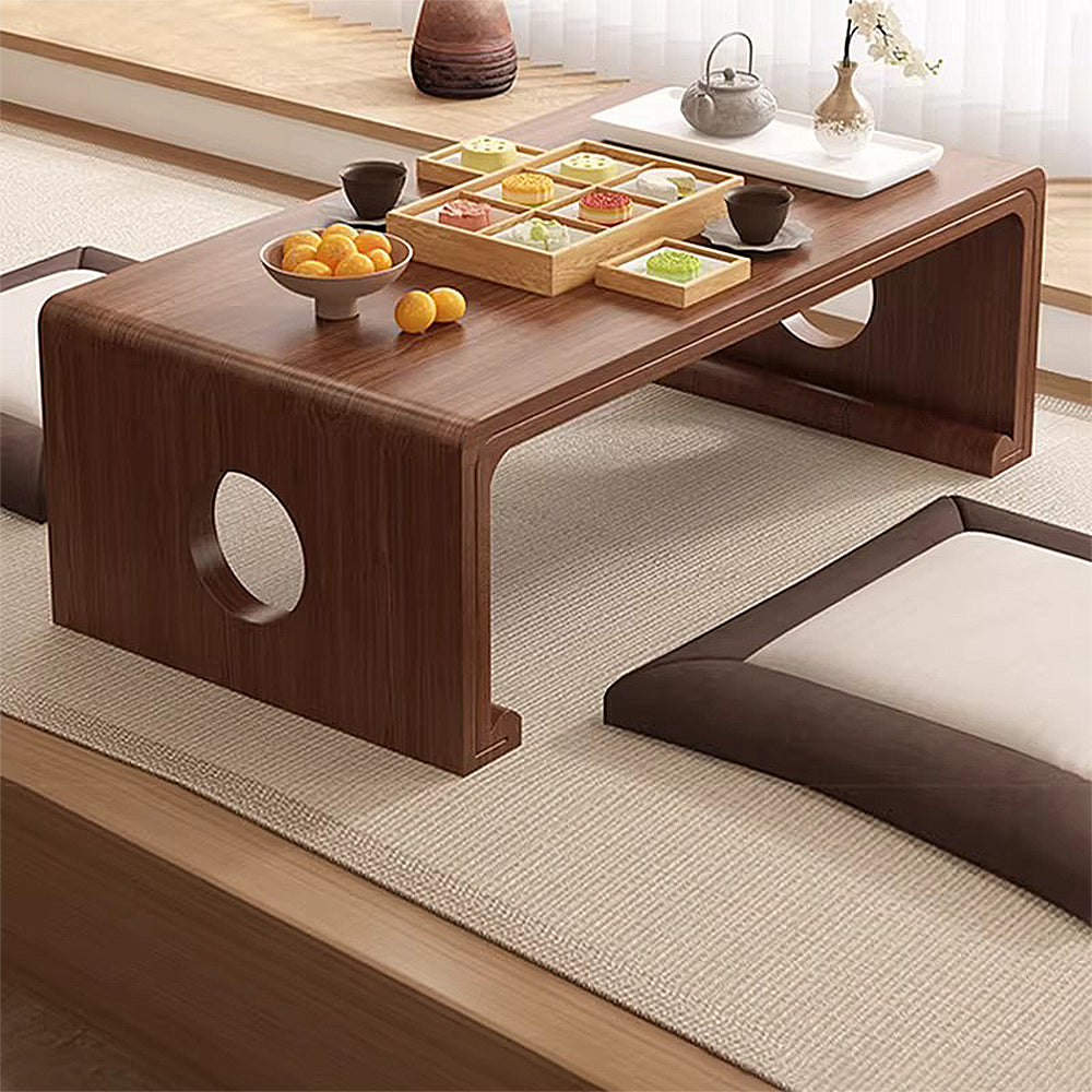 【ダイニングテーブル】和モダン 天然木 150kg高耐荷重 選べる4サイズ・2色