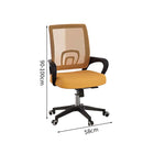 弧状背もたれ　フィット感　ランバーサポート　メッシュ　通気性　リクライニング　五本脚ベース　チェア　オフィスチェア　弾力性　反発力　快適　心地よい　ブラック　グレー　BGY-K-035    