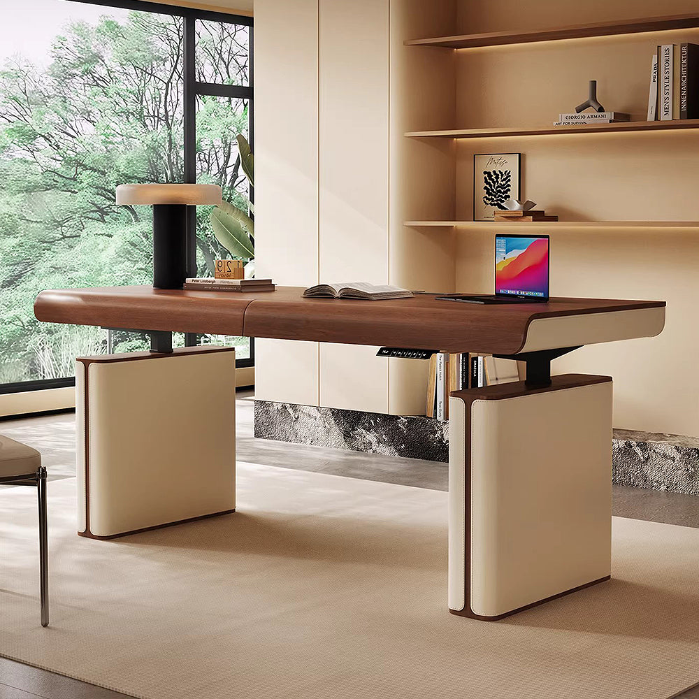 【昇降デスク】スマート電動式・大容量収納付 選べる4サイズ