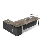 【エグゼクティブデスク】L字型シンプルモダン 左右レイアウト・5サイズ・4色展開