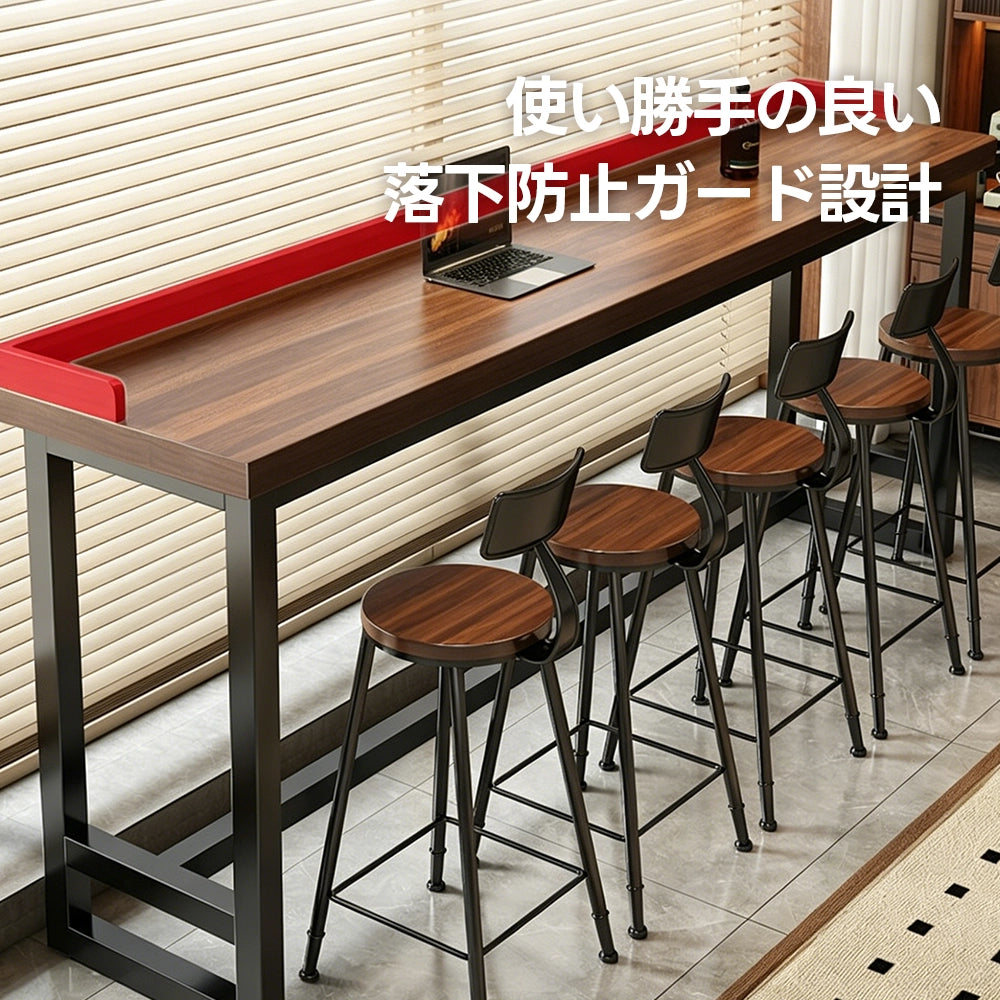 【リビングテーブル】太脚スチールフレーム ダブル補強 立ち上がり付き BTZ-Z02