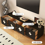 【テレビ台】フレンチヴィンテージ調 多段引き出し収納 選べる4サイズx2カラー DSG-S012