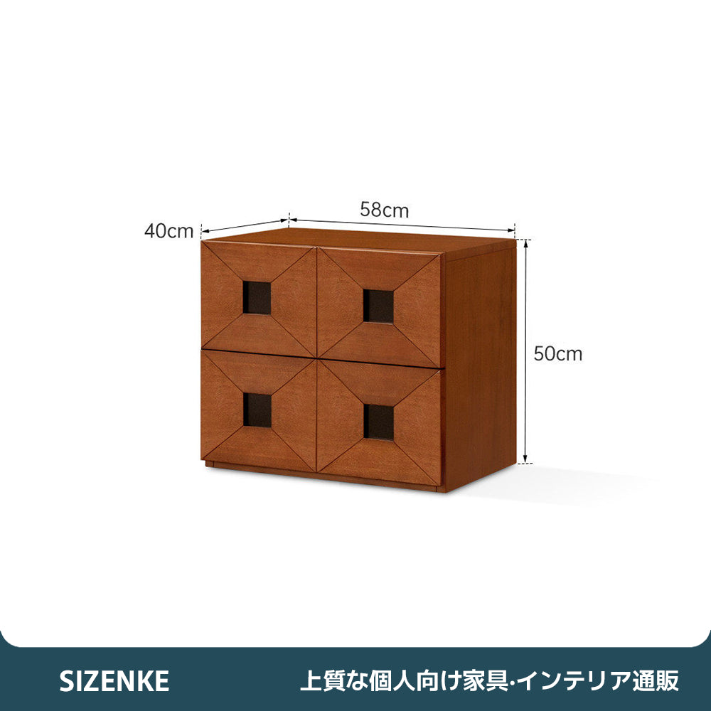 【テレビ台】中古风ヴィンテージ 大容量引き出し 高耐荷重 モジュール式 自由組み合わせ可能 DSG-S09