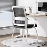 人間工学　フィット感　ループ脚　安定性　耐荷重　高密度ウレタン　柔らか　オフィスチュエア　チェア　椅子　シンプル　ミニマル　ホワイト　ブラック　BGY-K-042　 