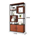 収納棚　オフィスシェルフ　リビングシェルフ　本棚　メラミン化粧板　分類収納　扉付き収納　SNG-C040オープン収納　脚キャップ　バイカラーデザイン　カスタマイズ可能　SNG-C040  