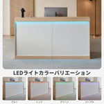 スクエア型　木目調　受付カウンター　JDT-2214