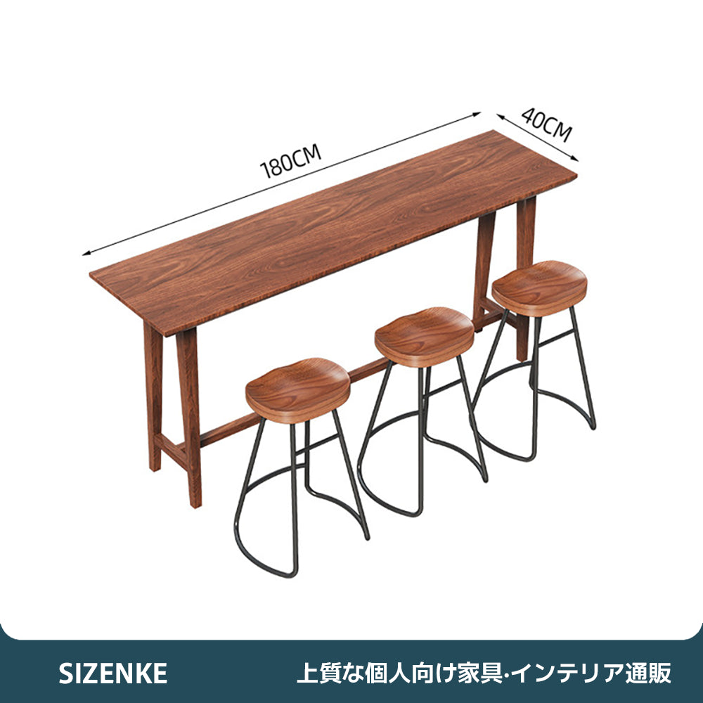 【厚天板テーブル】4.5cm頑丈天板・広々脚元スペース 耐荷重性抜群・安定感抜群 オフィス・ダイニング用