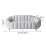 【ソファ】人体工学デザイン・高密度ウレタン・天然木フレーム 選べる複数カラー・素材