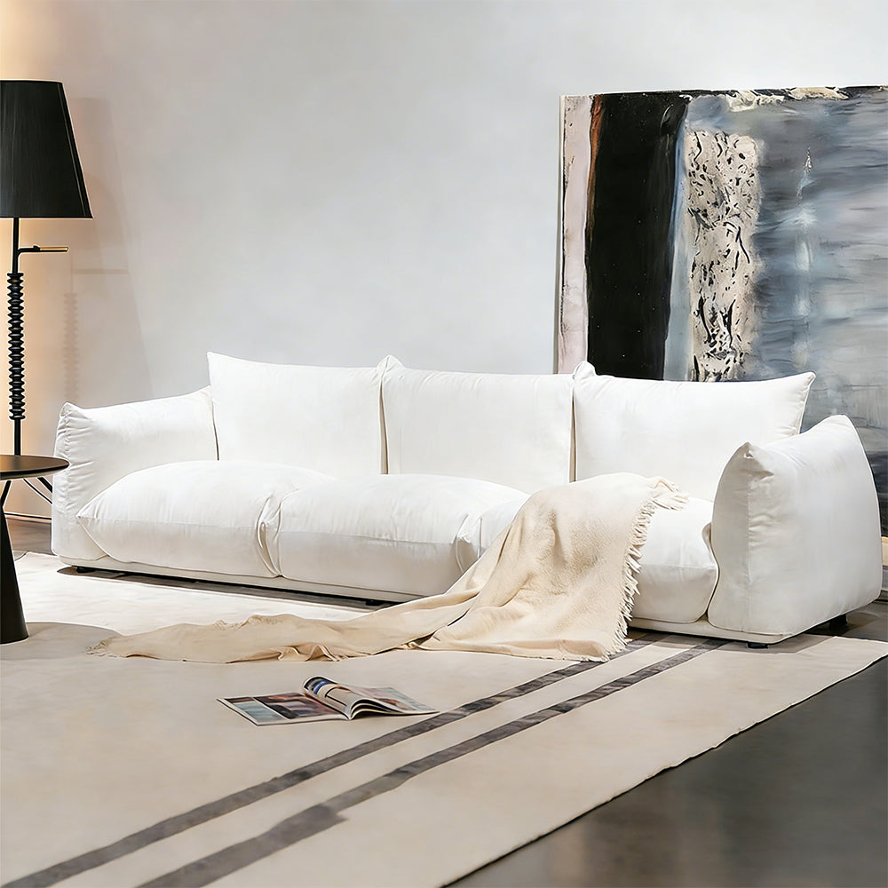 【ソファ】凹凸模様の柔らかな肌触り 自由組み合わせ可能 選べるサイズ & カラー