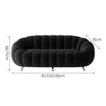 【ソファ】人体工学デザイン・高密度ウレタン・天然木フレーム 選べる複数カラー・素材