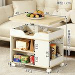 【昇降式センターテーブル】折りたたみ天板 多機能収納 選べる3タイプ・2色