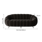 【ソファ】人体工学デザイン・高密度ウレタン・天然木フレーム 選べる複数カラー・素材