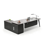 【エグゼクティブデスク】L字型シンプルモダン 左右レイアウト・5サイズ・4色展開