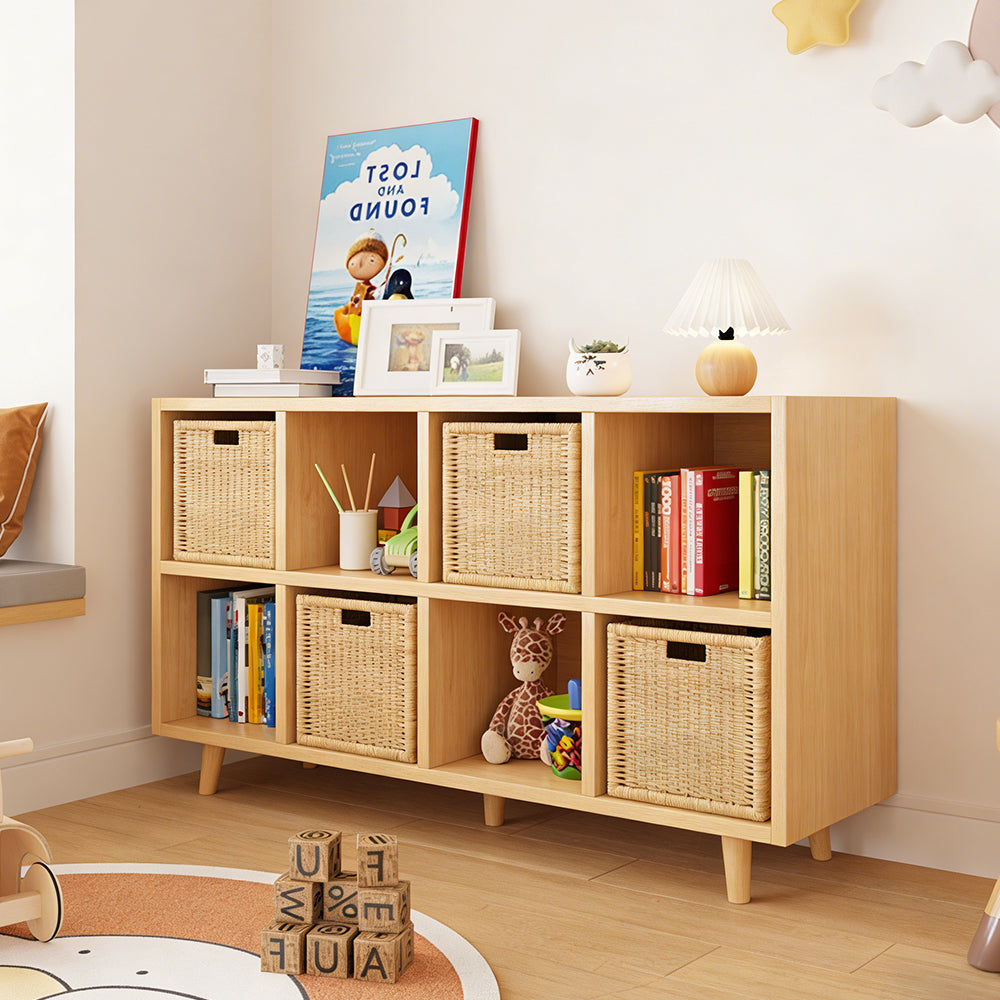 【ラック・本棚】北欧風のおしゃれなデザイン 選べる豊富サイズと4カラー