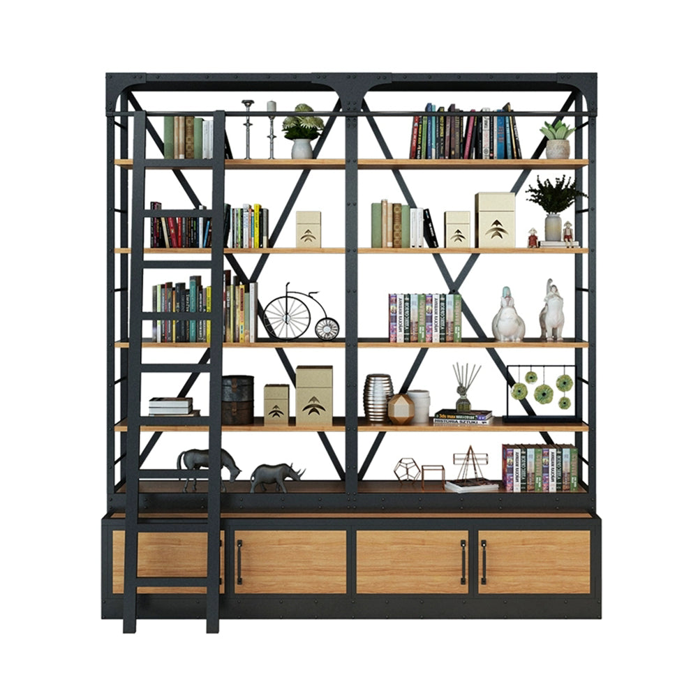 【ラック・本棚】ヴィンテージ風アイアンフレーム 選べる9つのサイズ展開